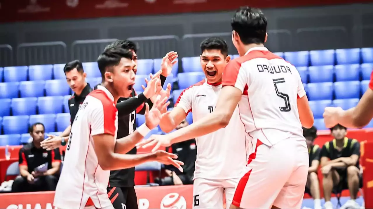 Pemain Timnas Voli Putra Indonesia U-21