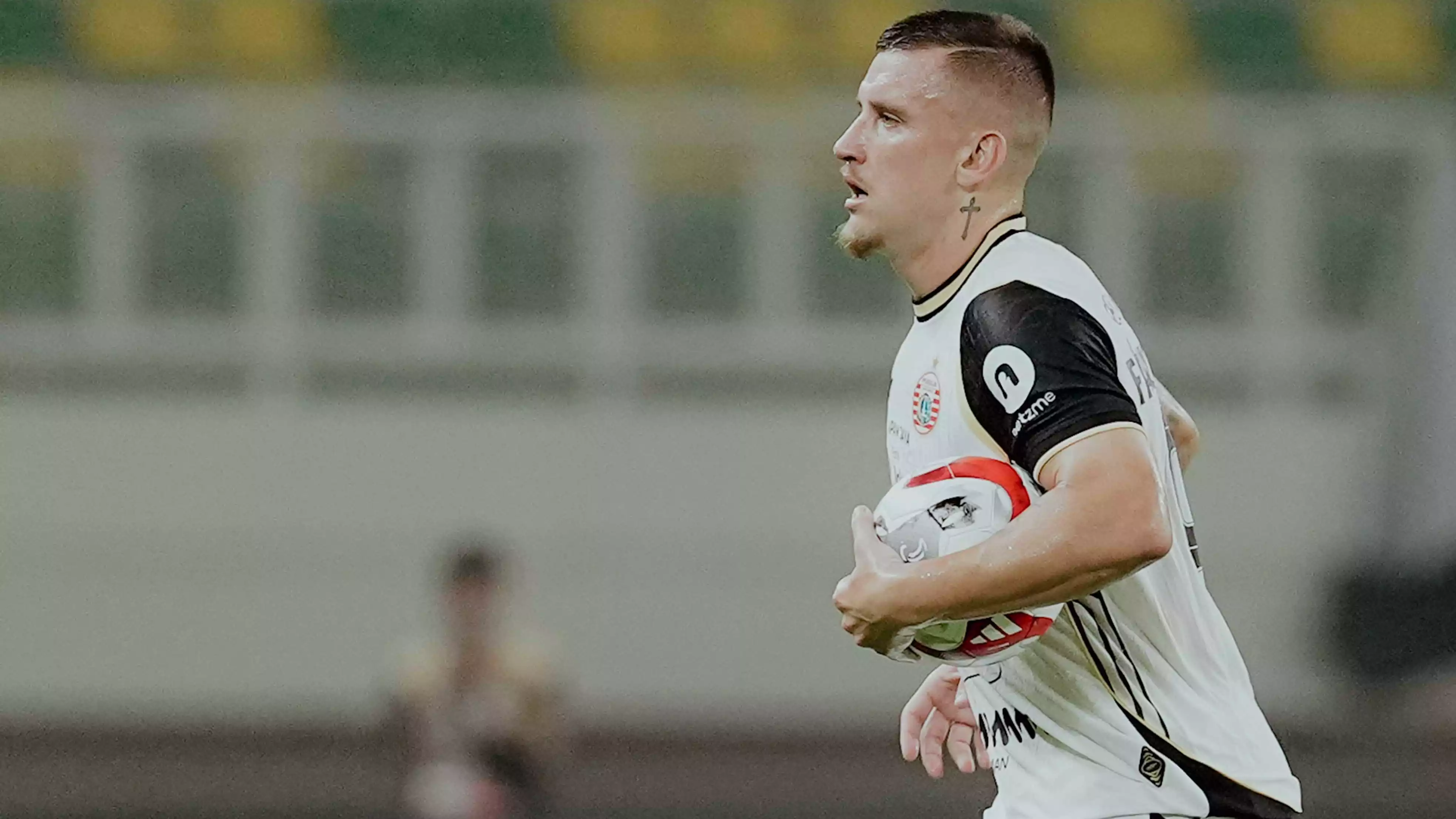 Gelandang Persija Jakarta, Fabio Calonego, mengaku sangat gembira setelah timnya meraih kemenangan 3-1 atas Dewa United.