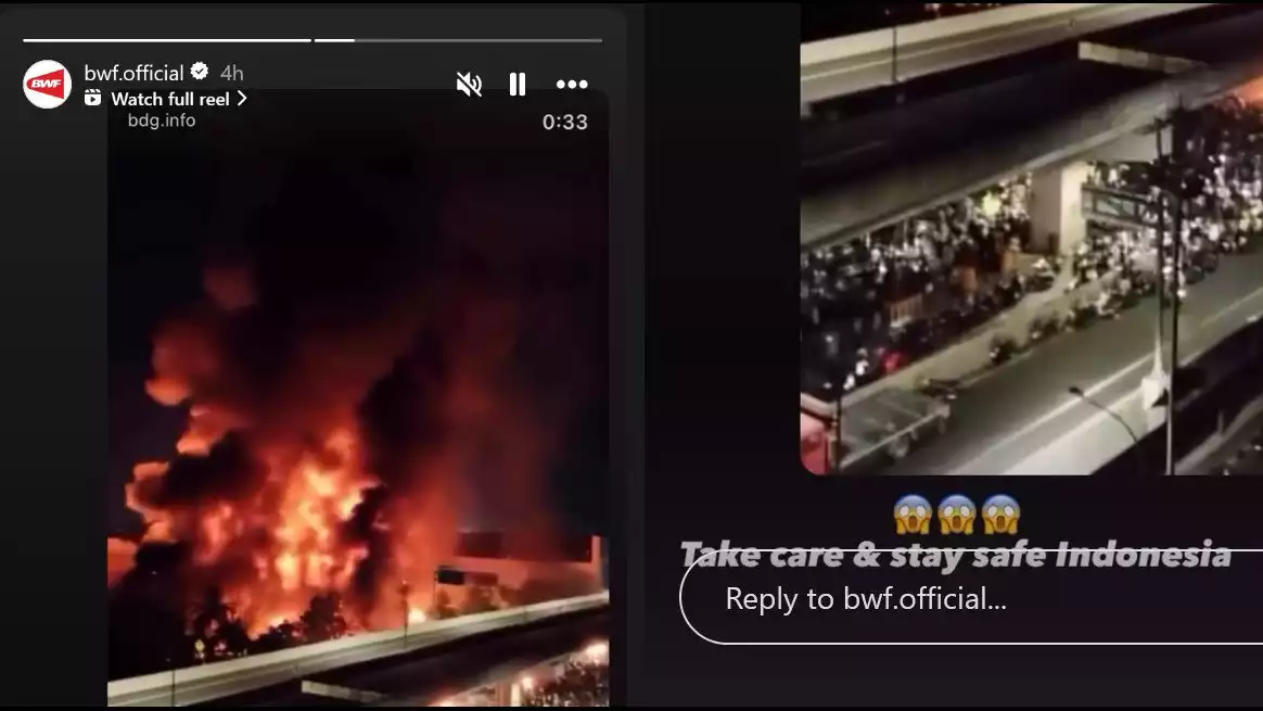 BWF Soroti kerusuhan di Indonesia