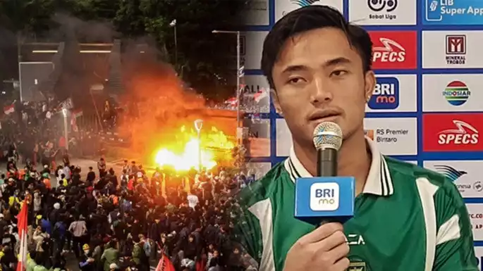 Kolase foto, Reaksi Bijak Ernando Ari soal Demo di Seluruh Indonesia, Kiper Timnas dan Persebaya Itu Unggah Nasihat…