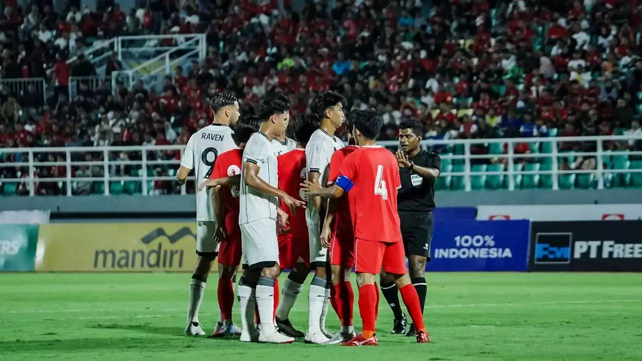Timnas Indonesia U-23 vs Laos di Stadion Utama Gelora Delta Sidoarjo