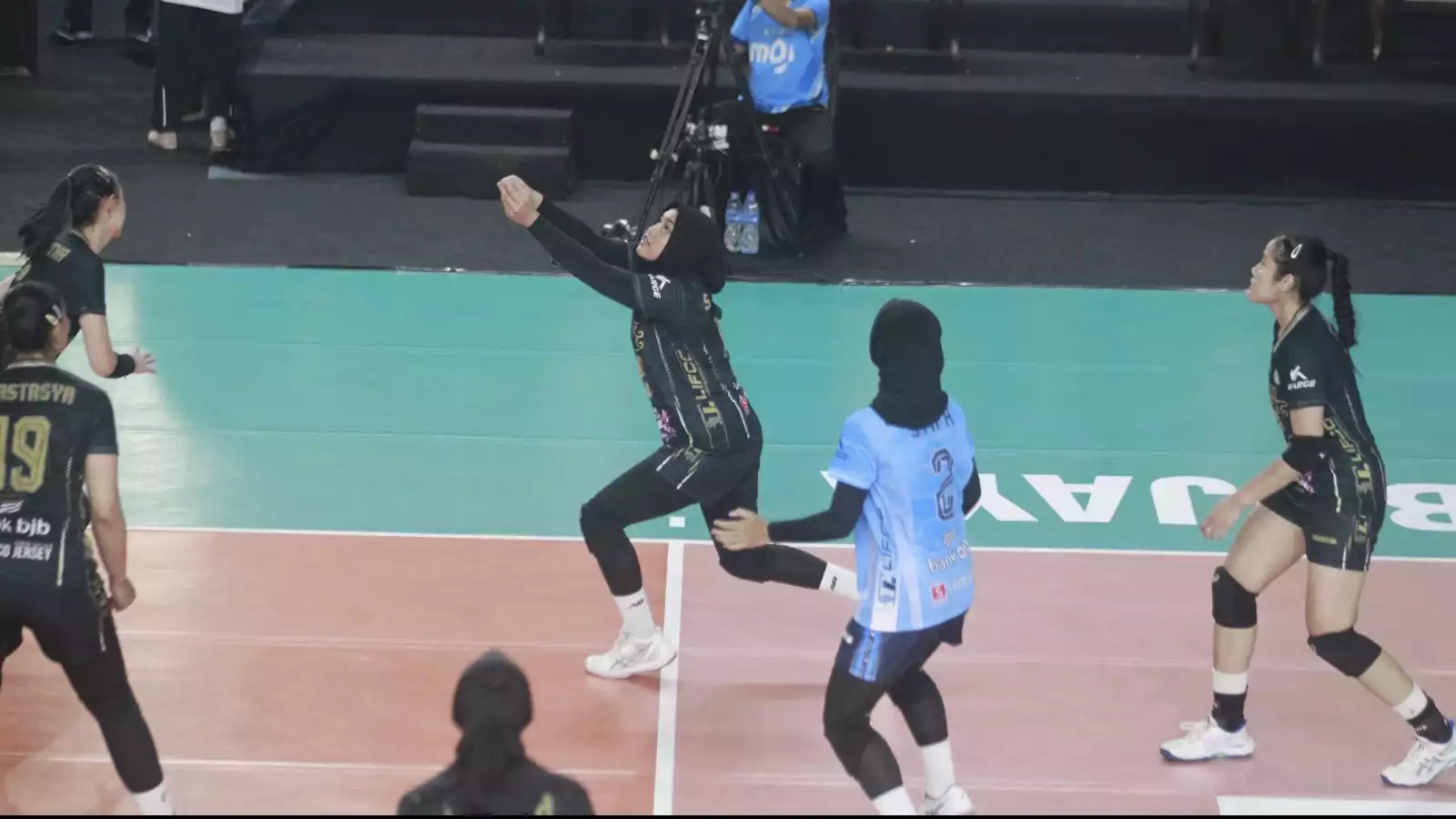 Pemain Rajawali O2C saat sedang beraksi di Livoli Divisi Utama 2025.