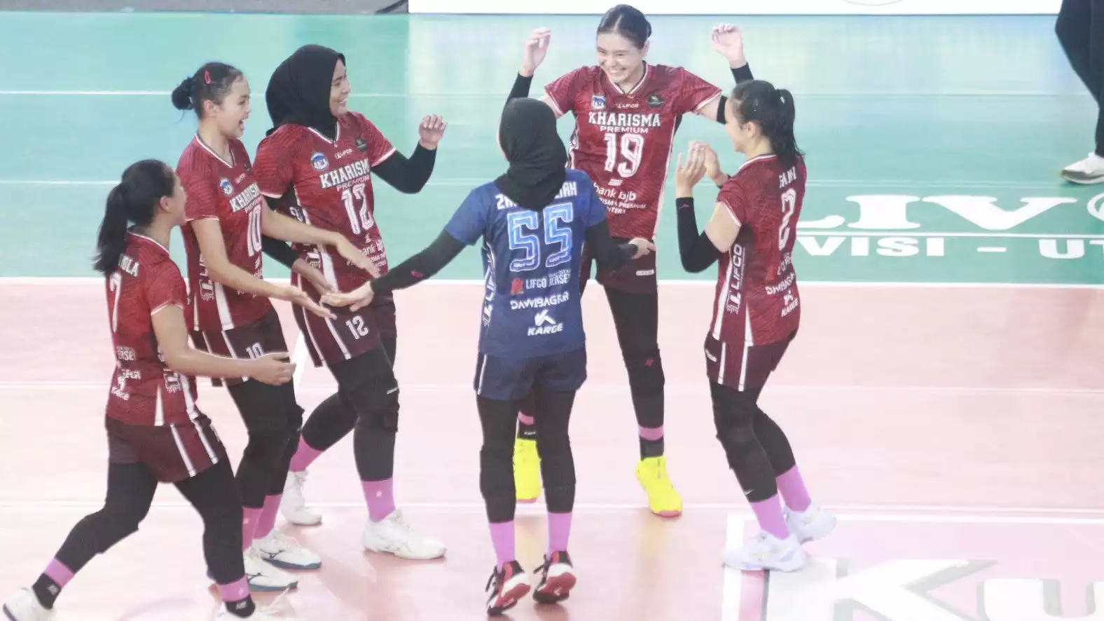 Pemain Kharisma Premium Bandung di Livoli Divisi Utama 2025