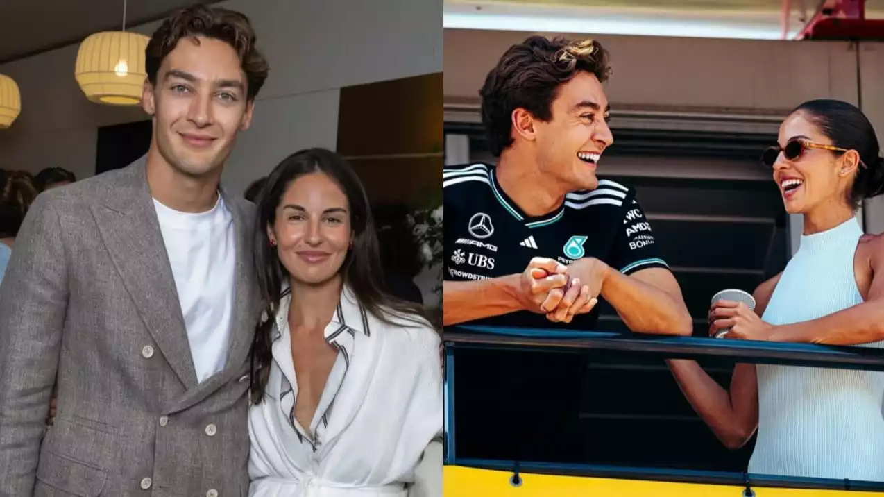 Carmen Montero Mundt dan George Russell