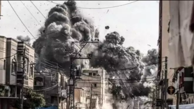 Serangan Israel di Gaza, Palestina.