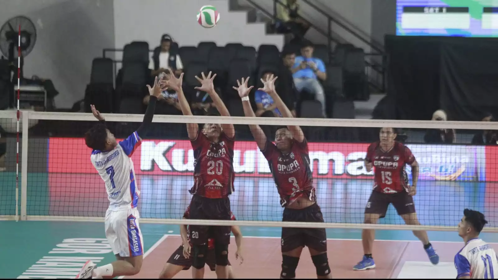 Pemain DPUPR Alib Grobogan di Livoli Divisi Utama 2025.