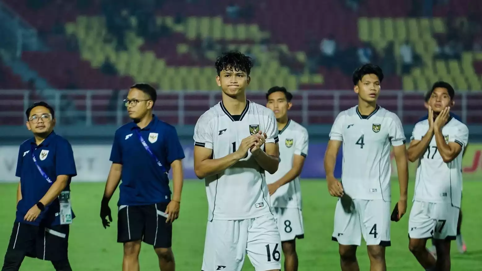 Timnas Indonesia usai gagal lolos ke Piala Asia U-23 2026, Selasa (9/9).