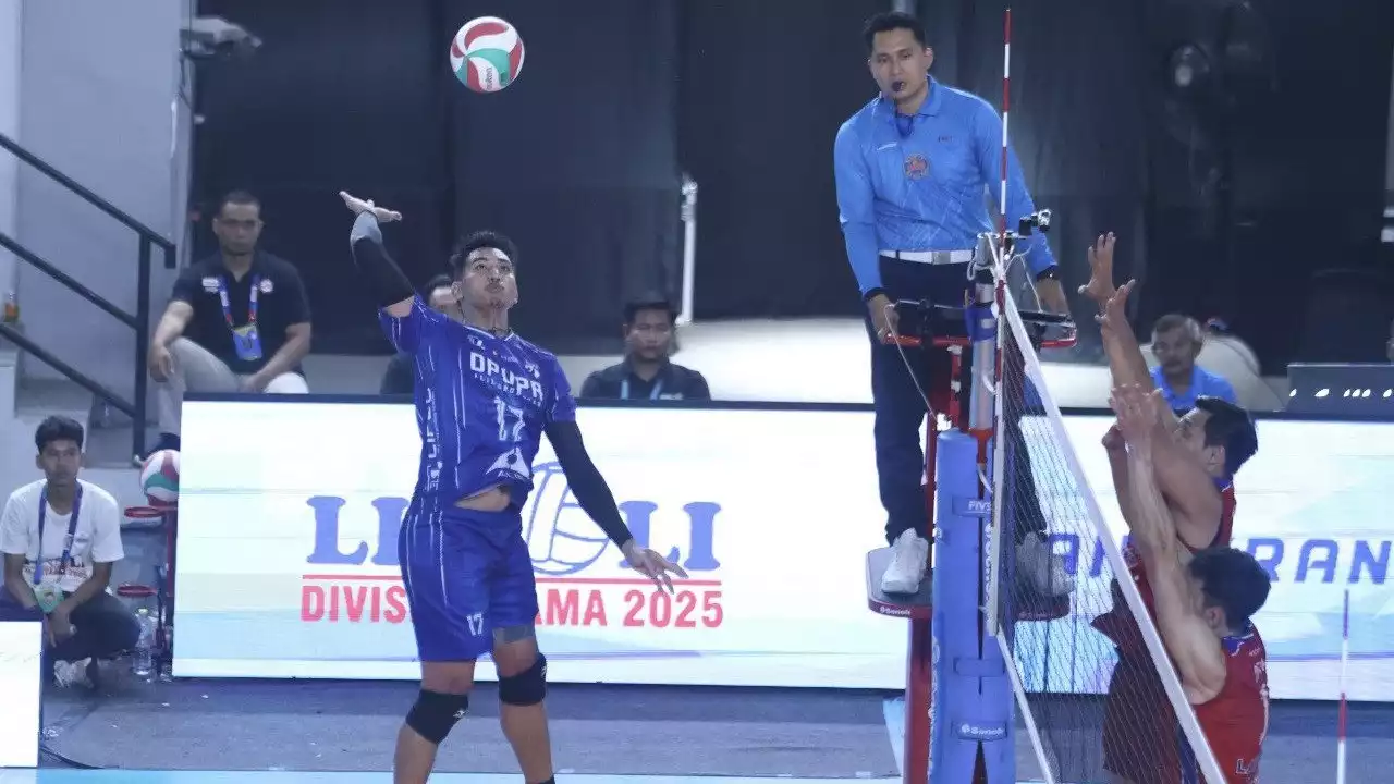 Pemain DPUPR Alib Grobogan vs LavAni di Livoli Divisi Utama 2025