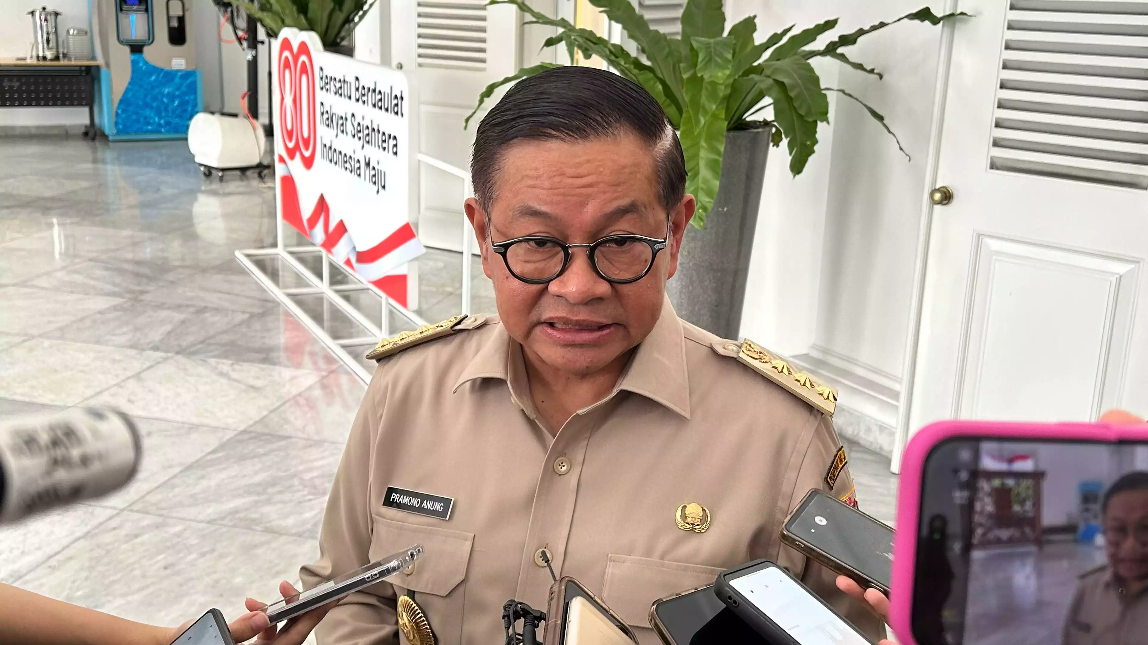 Gubernur DKI Jakarta, Pramono Anung.