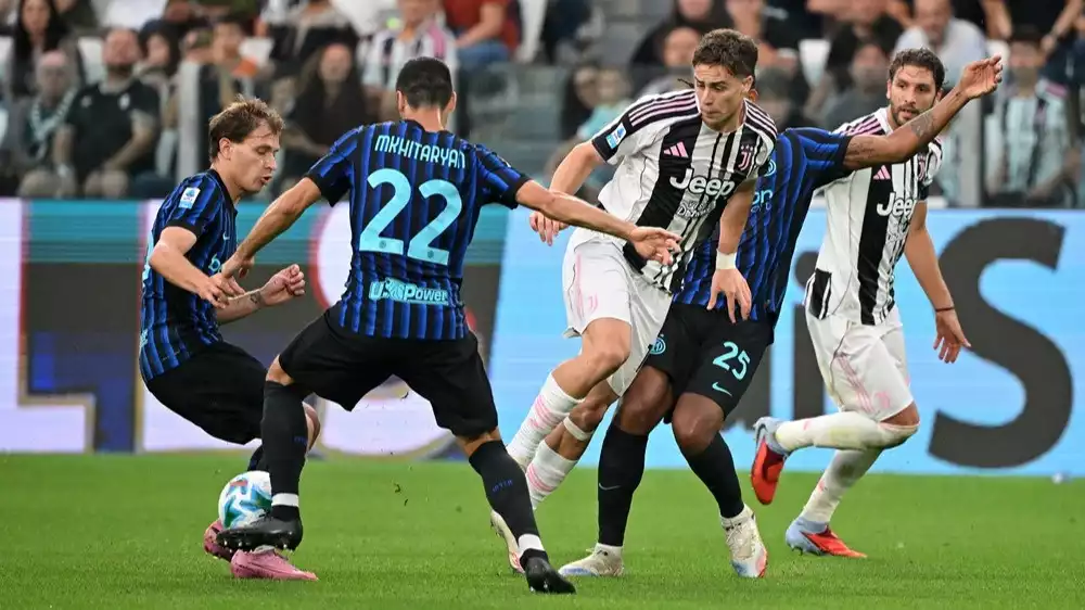 Kenan Yildiz saat Juventus kalahkan Inter Milan 4-3
