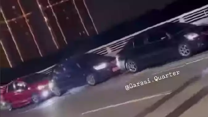 Mencekam, Detik-detik Avanza Hantam 5 Mobil Berjejer di PIK