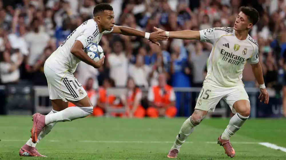 Kylian Mbappe dan Arda Guler