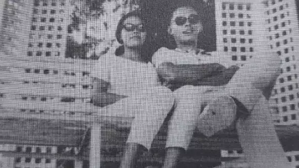 Kapten Pierre Tendean bersama Rukmini