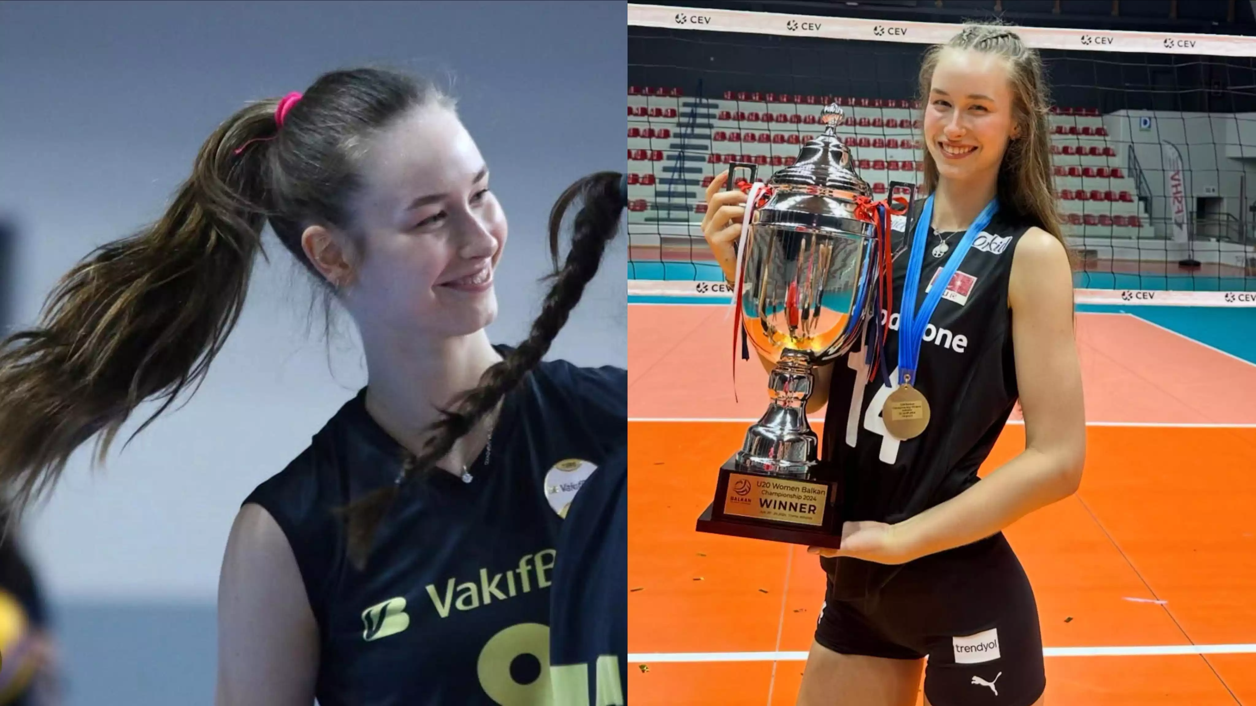 Atlet voli cantik Turki, Liza Safronova, pemain Fenerbahce SK