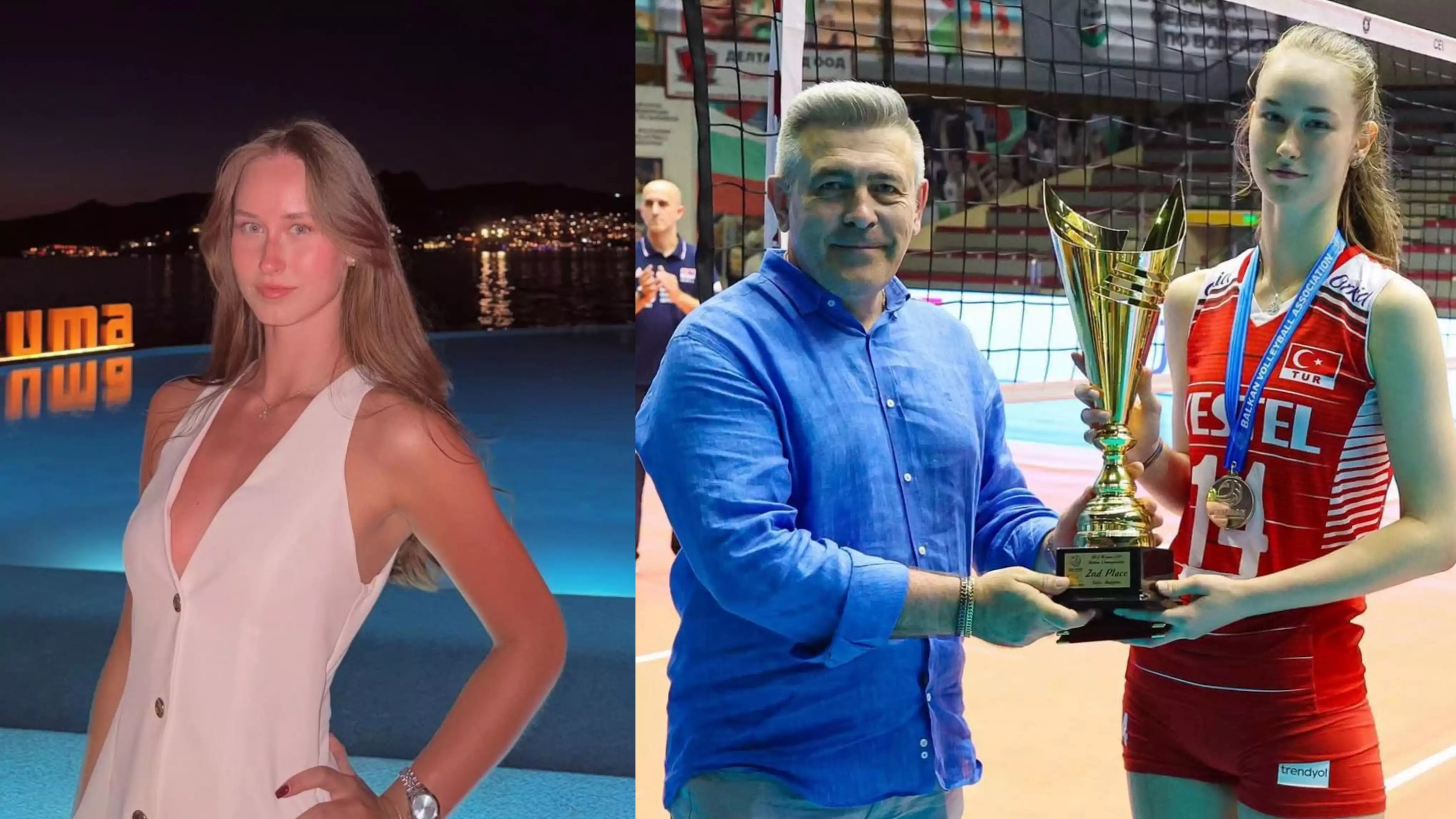 Potret atlet voli cantik Turki, Liza Safronova, pemain Fenerbahce SK