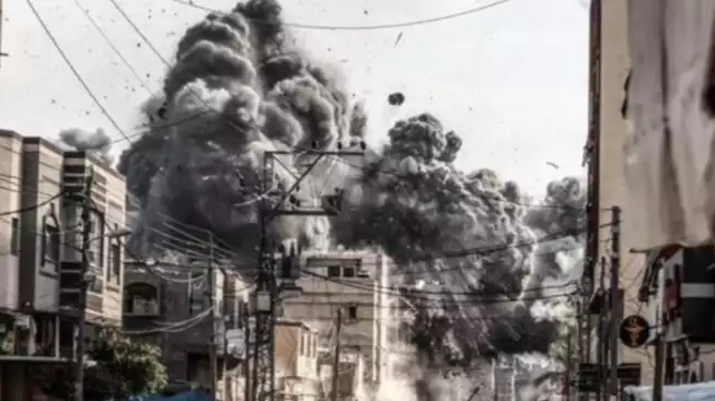 Serangan Israel di Gaza, Palestina.