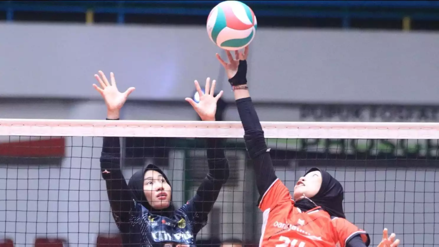 Ersandrina Devega di TNI AU Electric pada gelaran Livoli Divisi Utama 2024