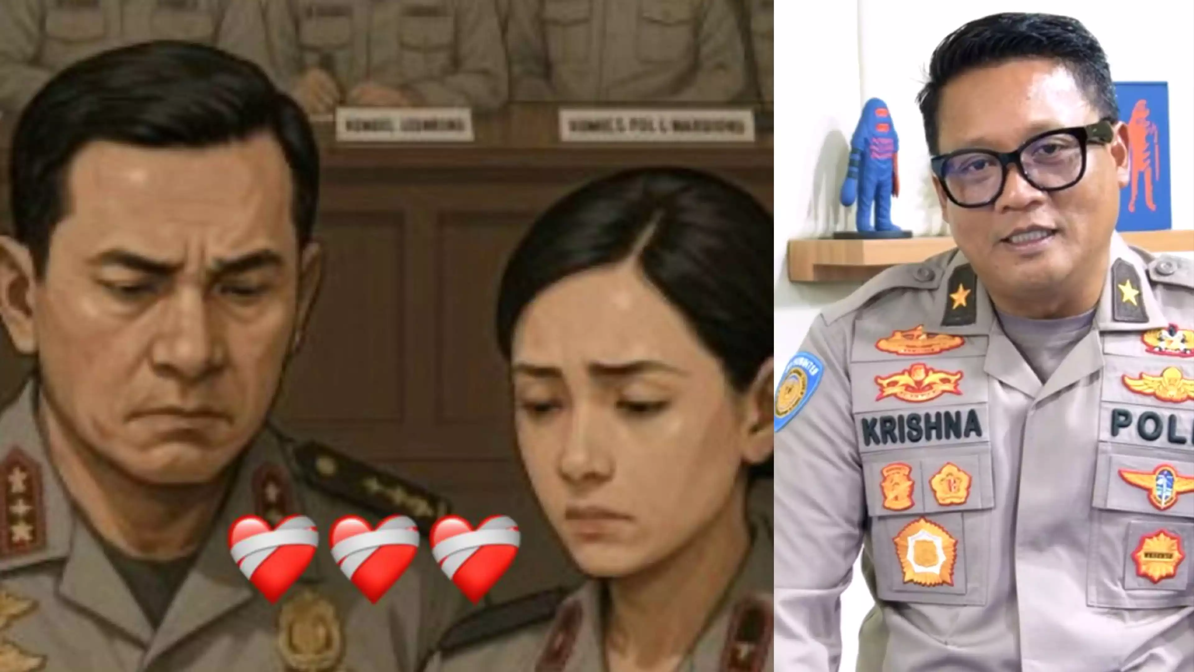 Diduga Sudah 7 Tahun Hubungan Terlarang Irjen Krishna Murti dan Kompol Anggraini Putri Terjalin, Kisah Cintanya Viral di Medsos