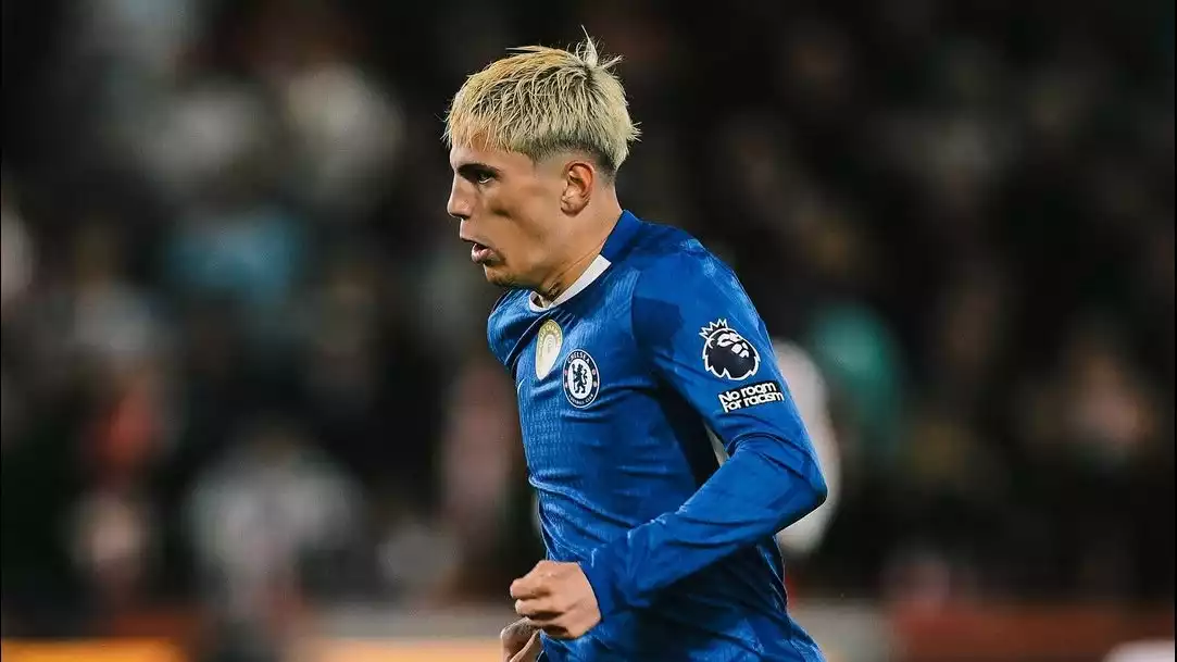 Eks Man United yang kini berseragam Chelsea Alejandro Garnacho