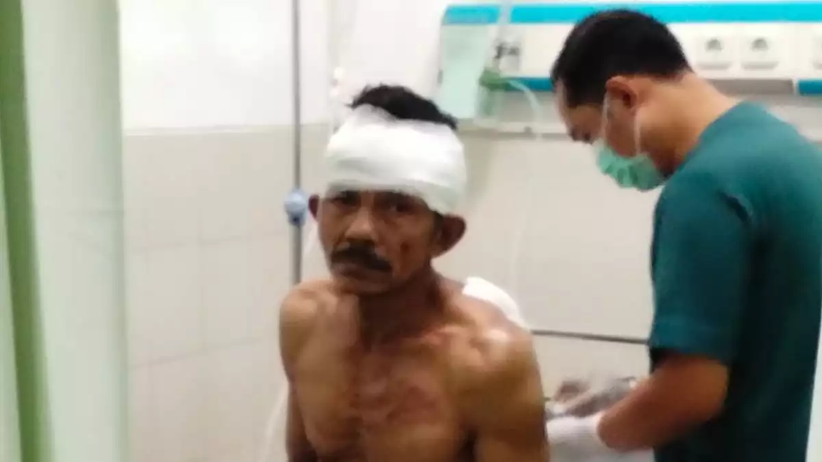 Seorang Pria Serang 1 Keluarga di Pacitan  1Tewas dan Empat Lainnya Luka-Luka