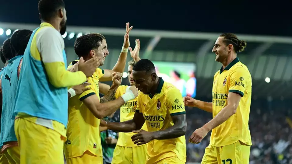 AC Milan mengalahkan Udinese 3-0