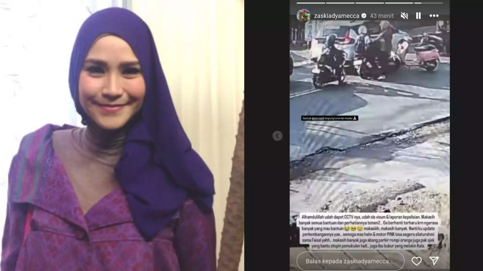 Begini Wajah Oknum Anggota yang Dilaporkan Zaskia Mecca ke Polisi, Gegara Hal Sepele Malah Hajar Asisten sampai...