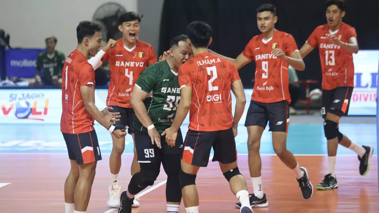 Pemain Ganevo di Livoli Divisi Utama 2025