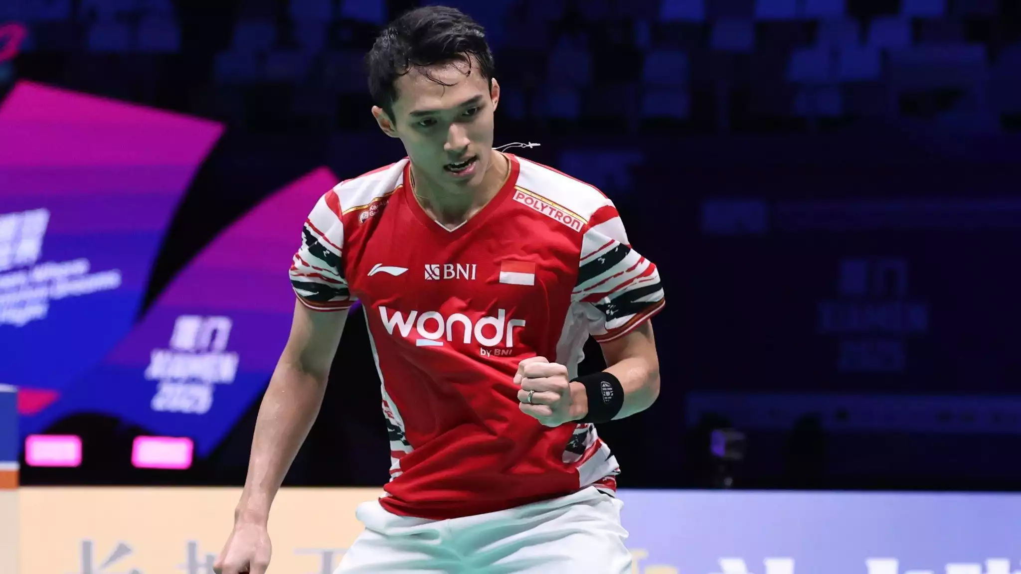 Tunggal putra Indonesia Jonatan Christie