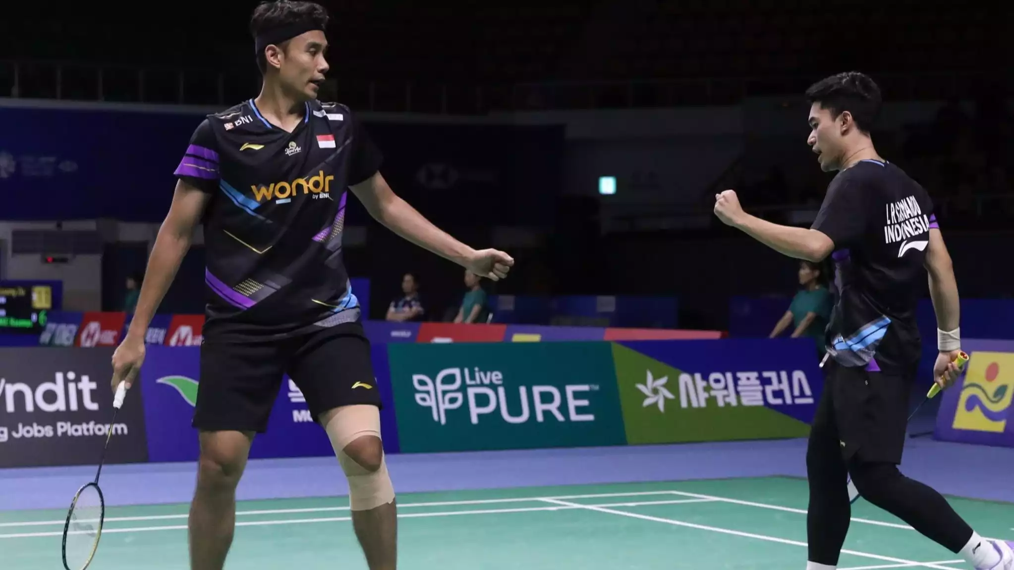 Leo/Bagas di Final Korea Open