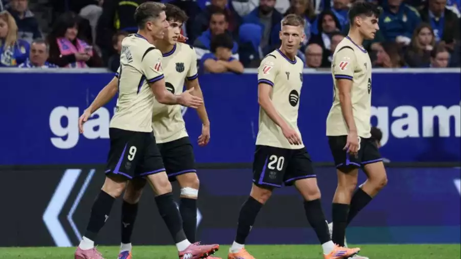 Barcelona menang 3-1 di markas Oviedo pada pekan keenam Liga Spanyol 2025-2026