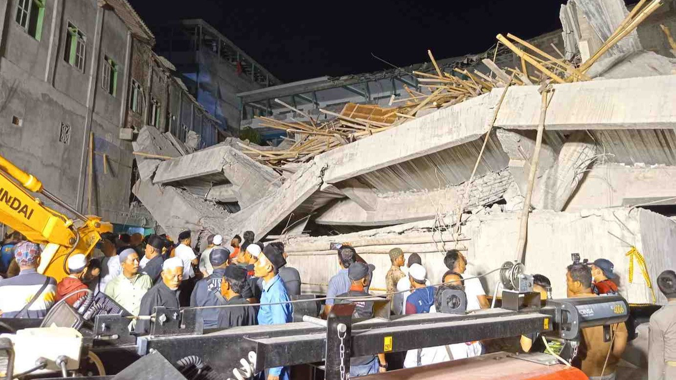 Musibah ambruknya musala Pondok Pesantren Al Khoziny di Desa Buduran, Sidoarjo