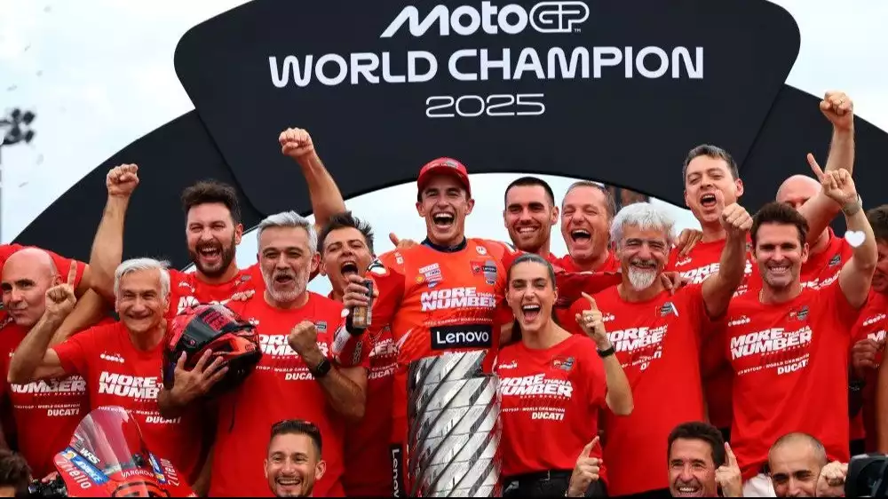 Marc Marquez dan tim Ducati