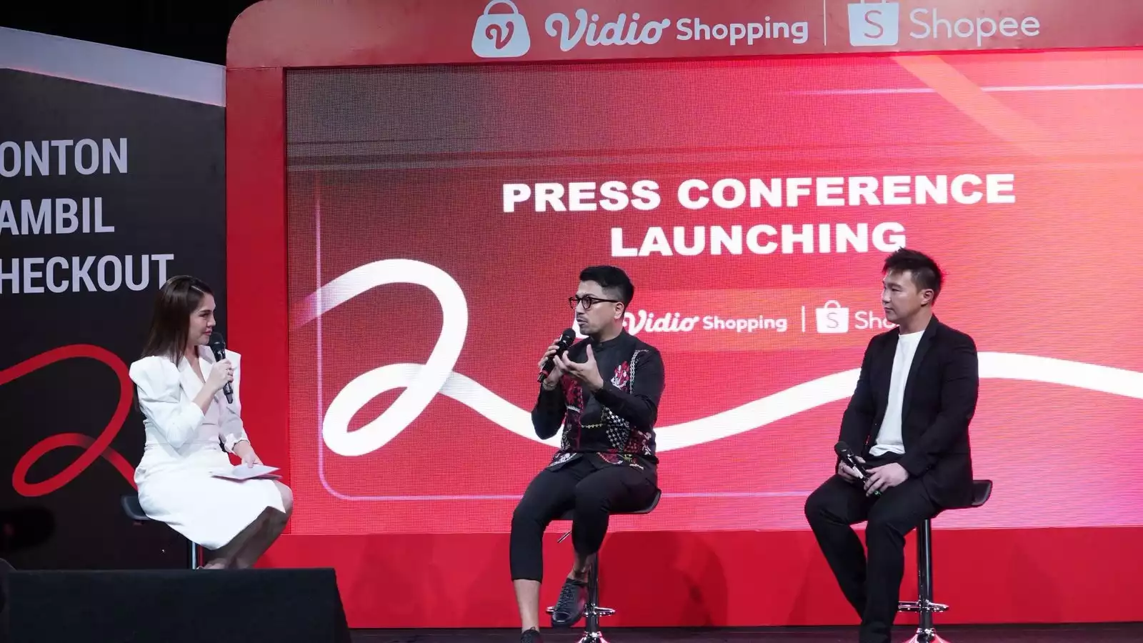 Press Conference Vidio Shopping bersama Shopee Indonesia