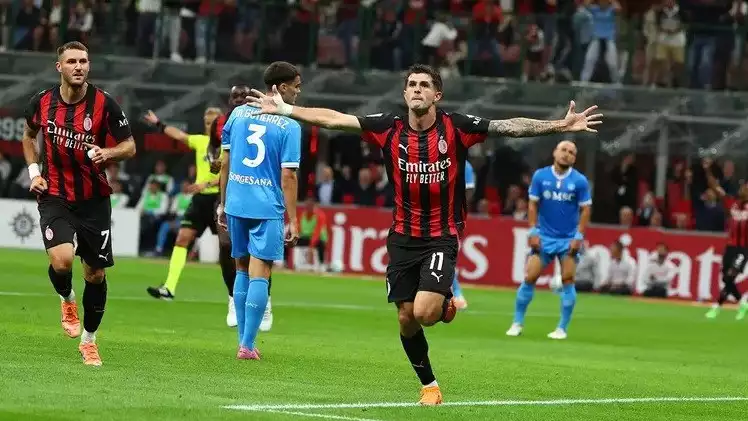 Selebrasi Christian Pulisic Bersama AC Milan