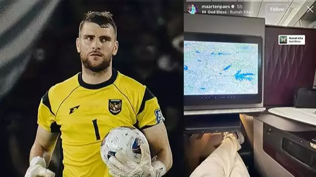 Maarten Paes berangkat ke Arab Saudi memperkuat Timnas Indonesia.