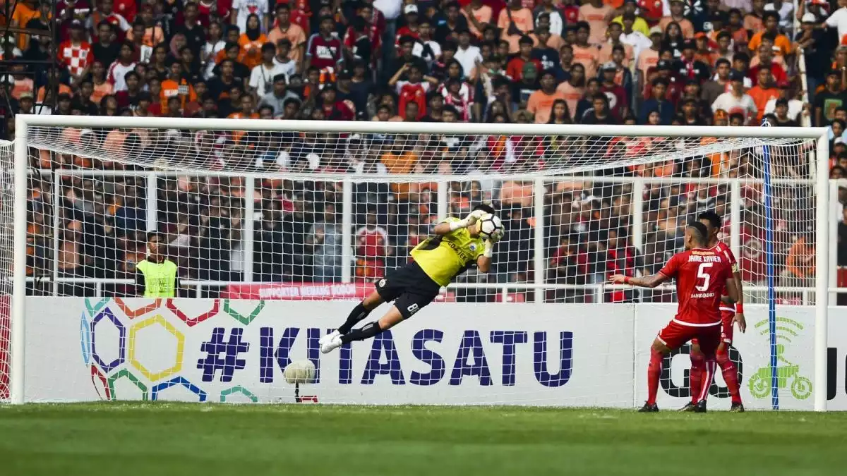 Shahar Ginanjar saat membela Persija Jakarta