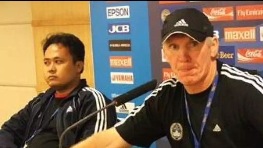 Mantan pelatih Timnas Indonesia Peter Withe