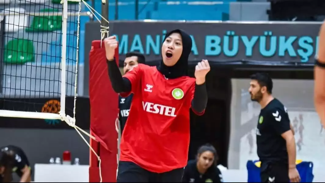 Megawati Hangestri di Manisa BBSK