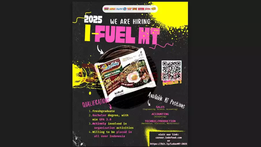 Lowongan kerja lulusan S1 di PT Indofood CBP Sukses Makmur TBK