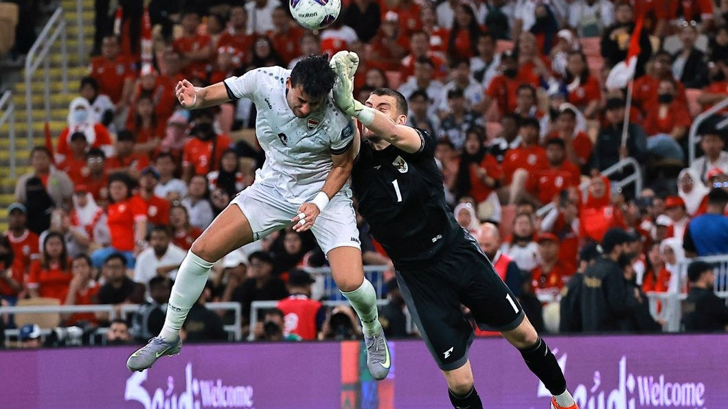 Laga Timnas Indonesia vs Irak