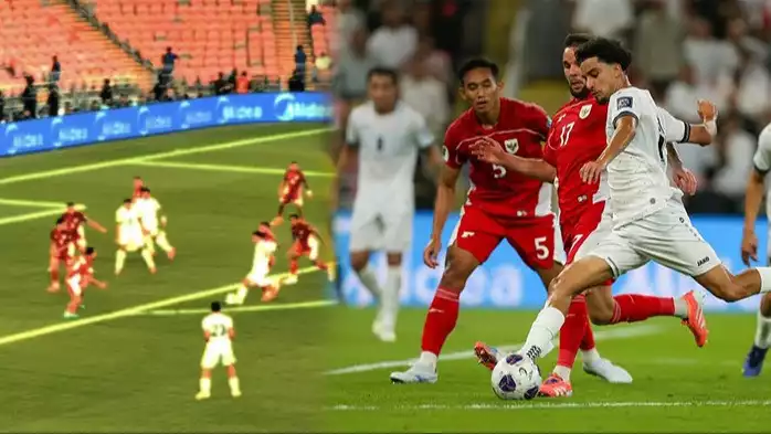 Zidane Iqbal, pencetak gol Irak satu-satunya ke gawang Timnas Indonesia.