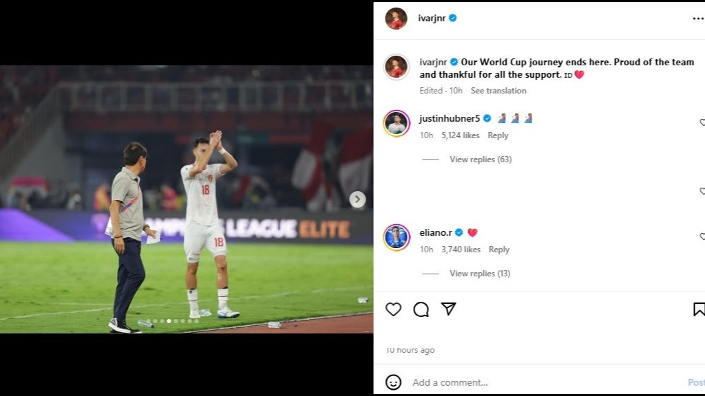 Ivar Jenner dalam unggahan di Instagram