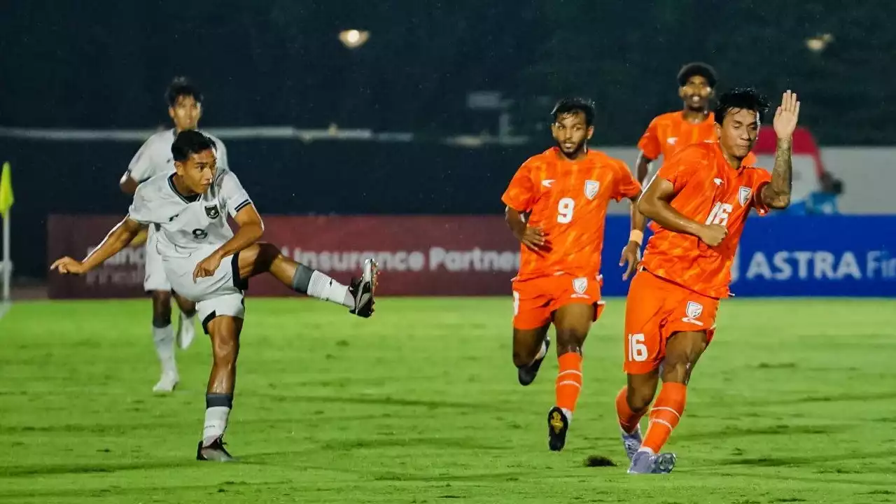 Hasil Timnas Indonesia U-23 Vs India
