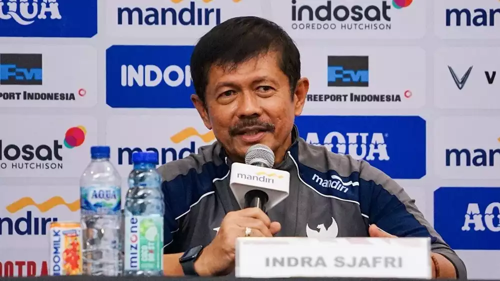 Pelatih Timnas Indonesia U-23 Indra Sjafri
