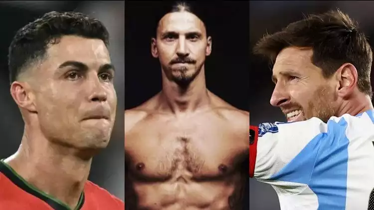 Cristiano Ronaldo, Zlatan Ibrahimovic, Lionel Messi