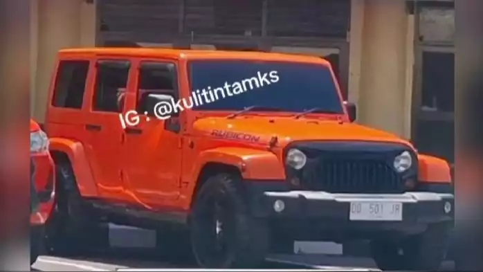 Viral Rubicon AKP Ramli Diduga Pakai Pelat Palsu