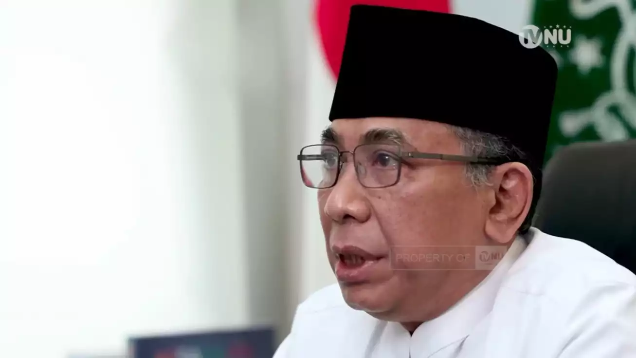 Ketum PBNU KH. Yahya Cholil Staquf atau Gus Yahya