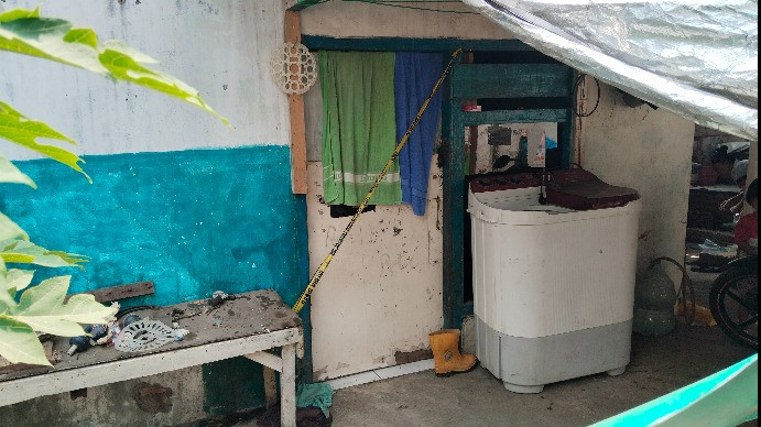 Kondisi Rumah Kontrakan yang Dijadikan Tempat Pembunuhan Bocah oleh Pria 16 Tahun di Cilincing, Jakut