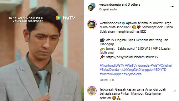 unggahan Arya Saloka