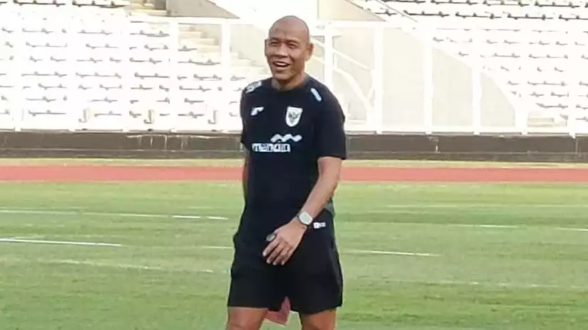Pelatih Timnas Indonesia U-17 Nova Arianto